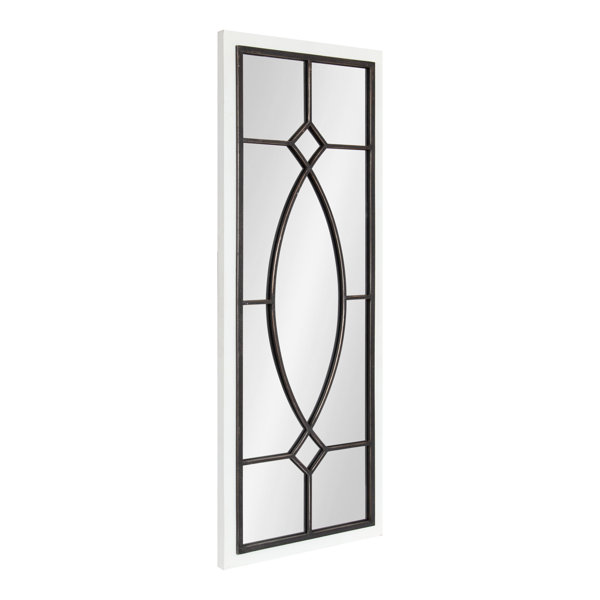 Winston Porter Farmhouse Wall Mirror, Traditional Full Length Mirror